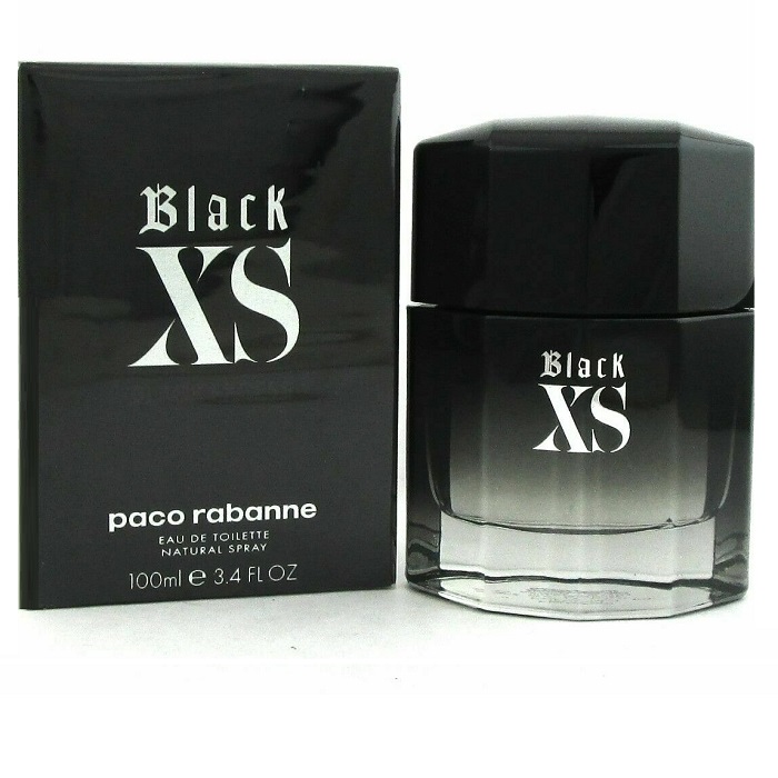 Black Xs Cologne by Paco Rabanne 3.4oz Eau De Toilette Spray for men
